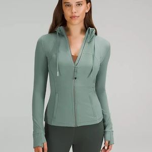 *NWT* Lululemon Hooded Define Jacket Nulu Size 8 Color Tidewater Teal